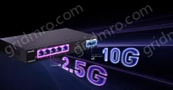 5-Port 2.5G Ethernet Switch With 2*10G SFP+ Slots